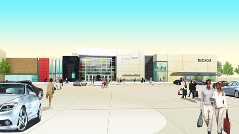 Yorkdale mall redesign concept sketch