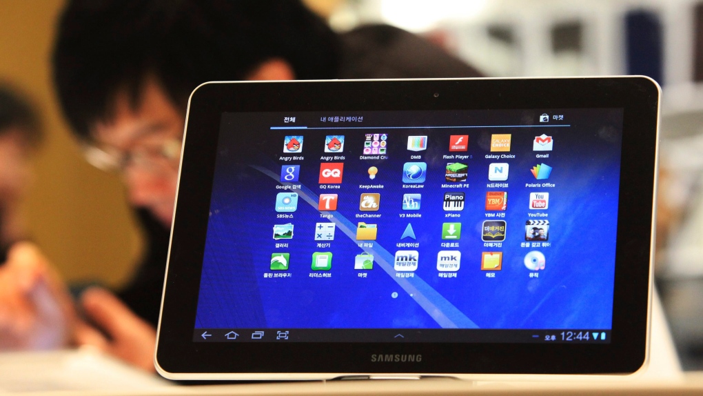 Samsung Electronics' Galaxy Tab 10.1
