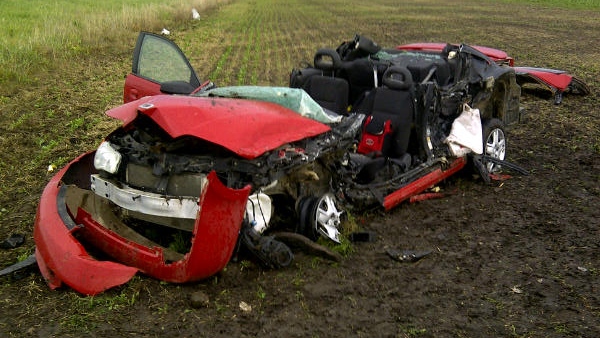 head-on collision near saskatoon