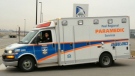 An ambulance is seen in Peel Region in this file photo.