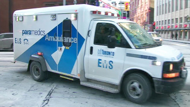 A Toronto ambulance is seen in this file photo. 