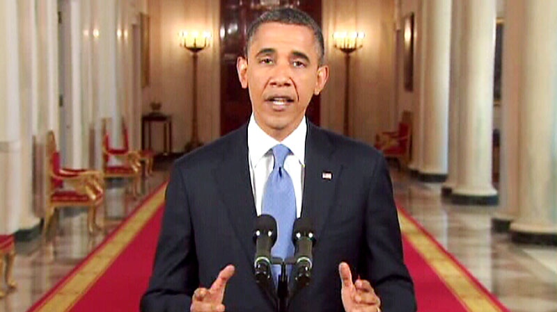 U.S. President Barack Obama addresses health care decision