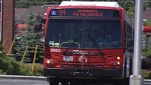 OC Transpo boosted service to five routes affected by 2011's cutbacks Thursday, Oct. 25, 2012.