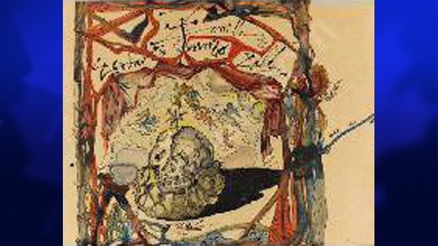 An image of the 1949 Salvador Dali painting "Cartel des Don Juan Tenorio."