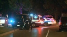 Officers are on the scene of a fatal shooting at a house party in Malton in the early hours of Sunday, July 1, 2012.