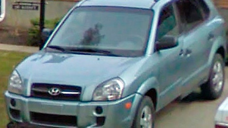 Lyle and Marie McCann's Hyundai Tucson is pictured in this undated family handout photo.