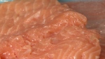 Mushy salmon is winding up on store shelves in British Columbia. 