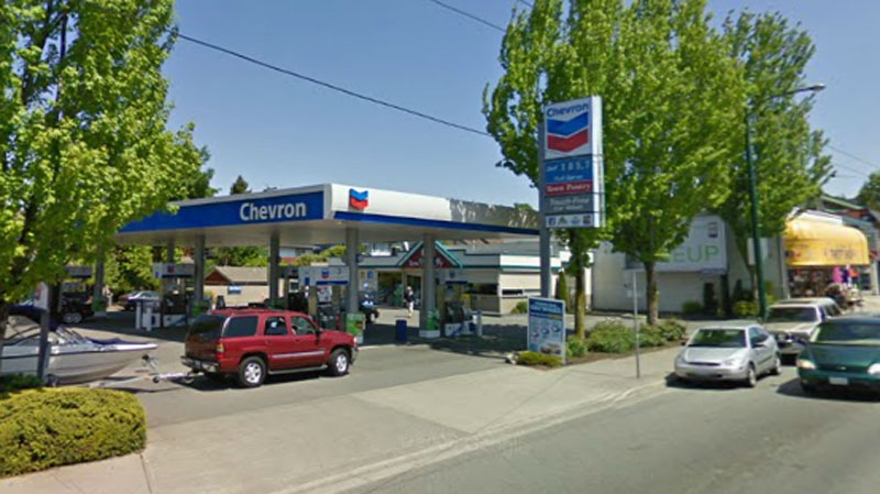 Chevron Station in Kitsilano