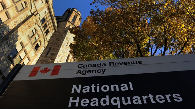 The Canada Revenue Agency headquarters in Ottawa is shown in this file photo. (The Canadian Press/Sean Kilpatrick)