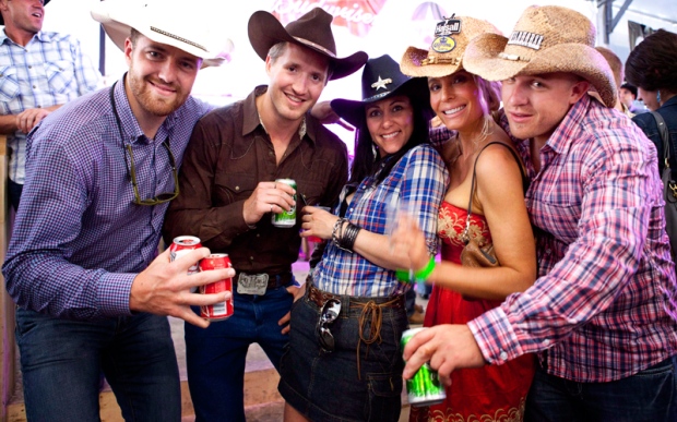 Canadian tux or Daisy Dukes at Stampede? No siree, say 