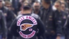 B.C. Hells Angels members are seen in this file image. (CTV)