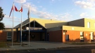 Brampton's Khalsa Community School, on Maitland Street, near Bramalea Road and the Williams Parkway, was cleared of vandalism on Wednesday, July 11, 2012. Tom Stefanac / CTV Toronto