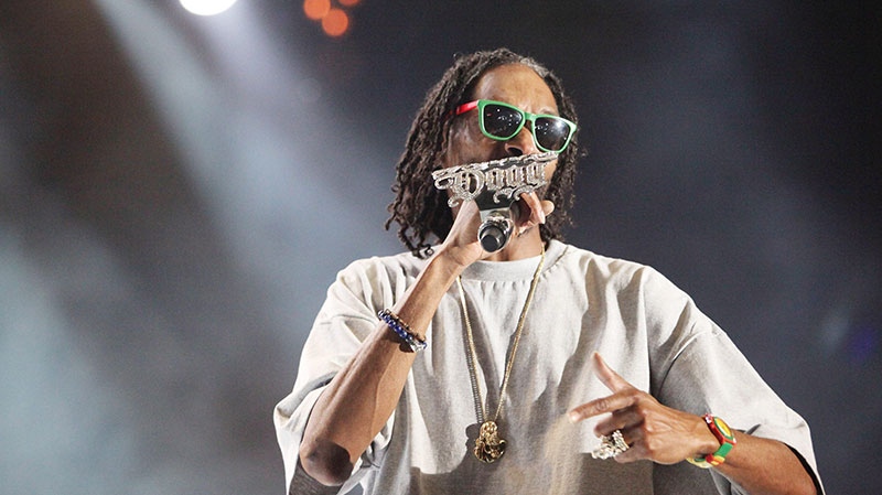 Snoop Dogg performs at the RBC Royal Bank Bluesfest in Ottawa on July 10, 2012.