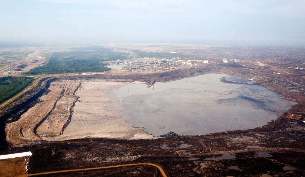 The Syncrude tailings pond