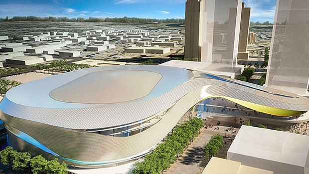 Proposed rendering of downtown Edmonton arena