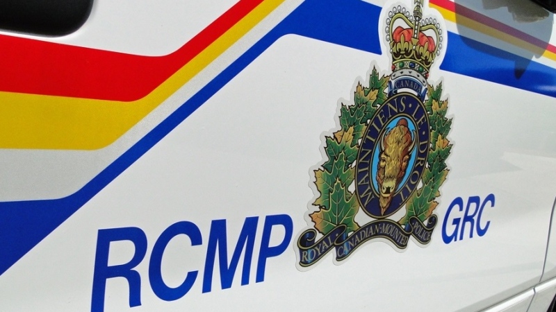 A section of Highway 104 was shut down for several hours Tuesday afternoon as RCMP investigated the incident.
