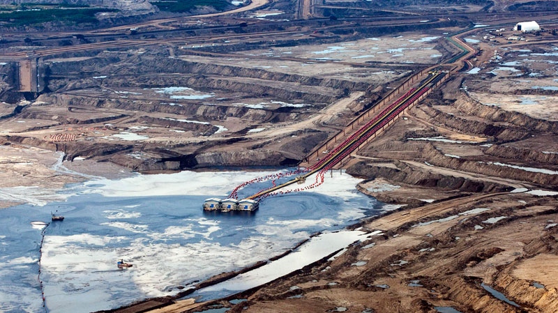 Oil sands facility, Fort McMurray, Alberta