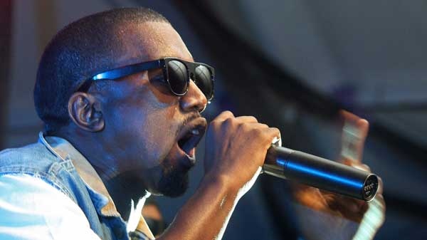 Kanye West performs at the C.O.O.L Music Showcase at the Levis/Fader Fort during the SXSW Music Festival in Austin, Texas on Saturday, March 21, 2009. (AP / Jack Plunkett)