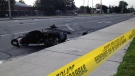 Ottawa police closed major Kanata intersections after this fatal motorcycle crash Tuesday, July 17, 2012.