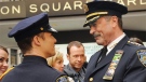 Will Estes as Jamie Reagen and Tom Selleck as Frank Reagan in 'Blue Bloods'