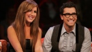 'After Show' hosts Jessi Cruickshank and Dan Levy are shown in a recent MTV handout photo.