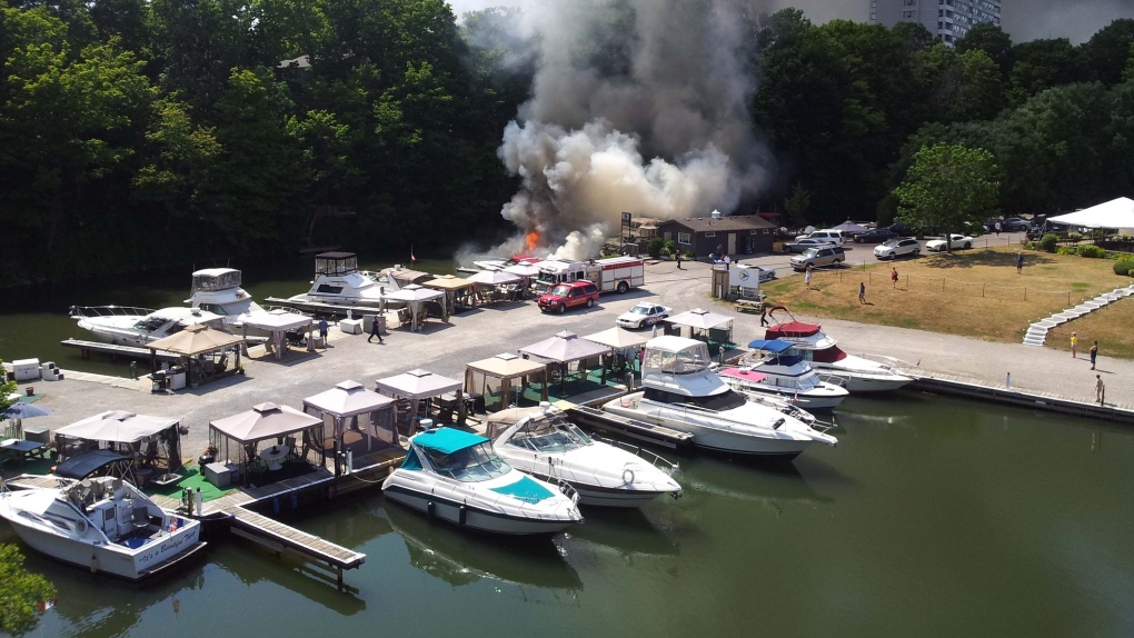Oakville boat explosion