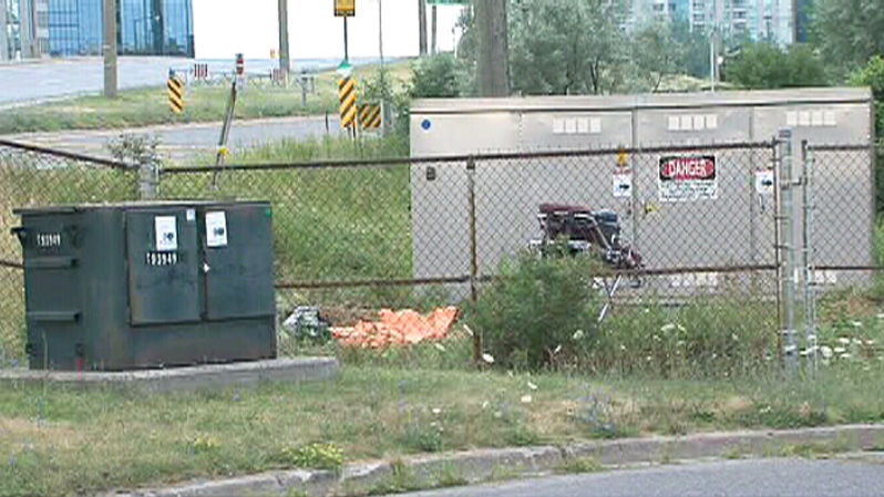The body of a 20-year-old man is shown at McCowan Road and Highway 401 in Scarborough, Ont.