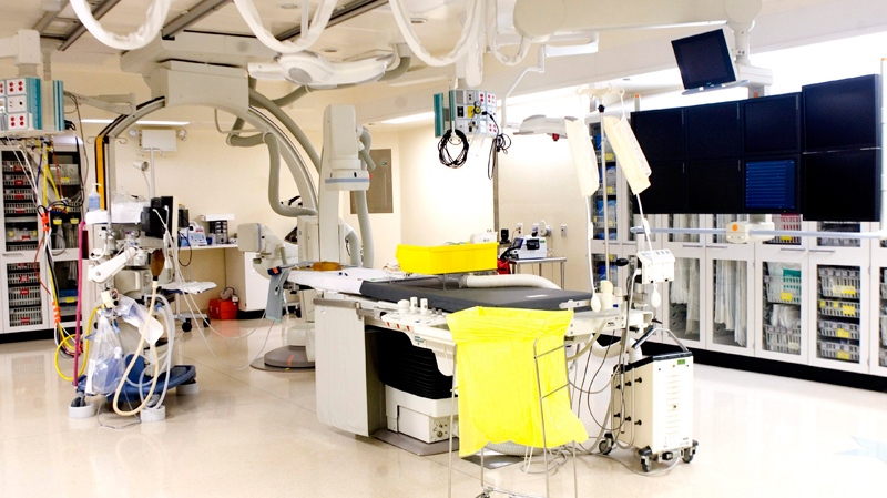 A general view of an operating theatre at Sick Kids Hospital in Toronto on Friday, May 8, 2009. (Chris Young / THE CANADIAN PRESS)