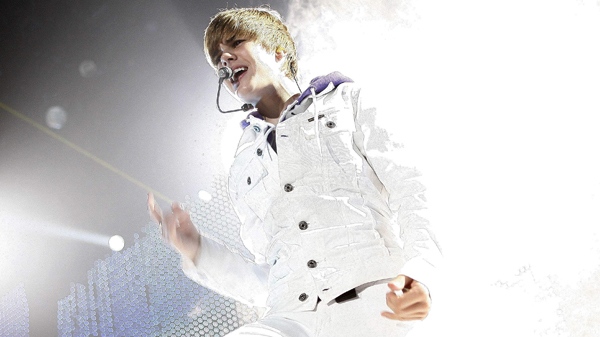 Justin Bieber performs in Trenton, N.J. on Thursday, June 24, 2010. (AP / Tim Larsen)