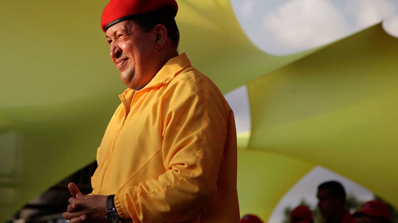 Venezuela's President Hugo Chavez