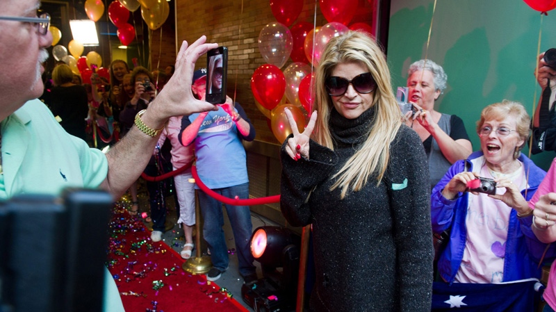 Dancing with the Stars finalist Kirstie Alley in New York on May 25, 2011.