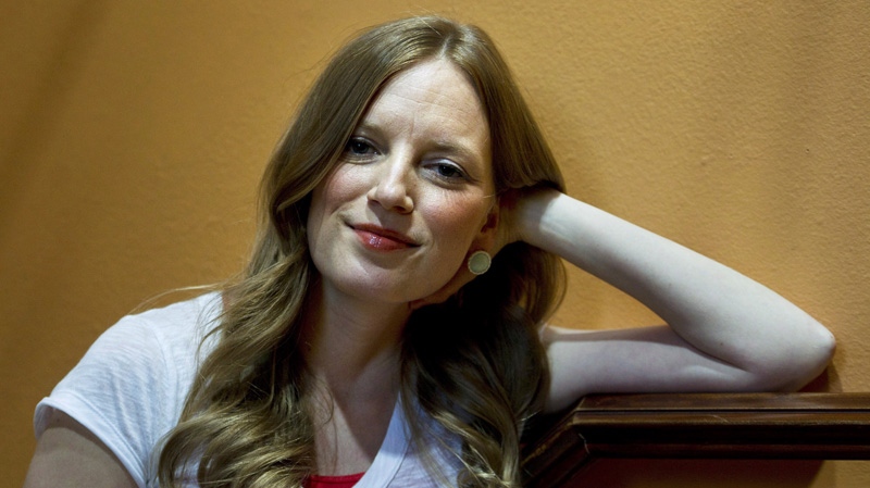 Actor-director Sarah Polley poses in Toronto on June 14, 2012.
