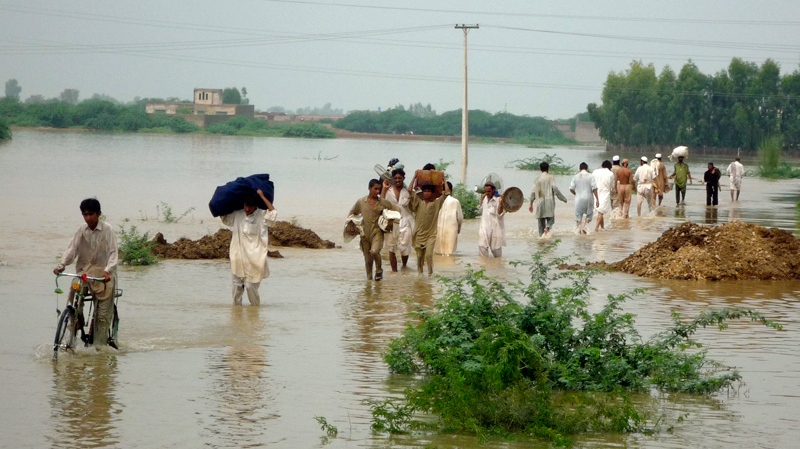 Pakistan says 12 million affected by floods | CTV News