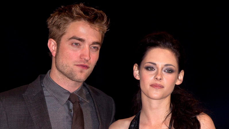 Robert Pattinson and Kristen Stewart Breaking Dawn premiere