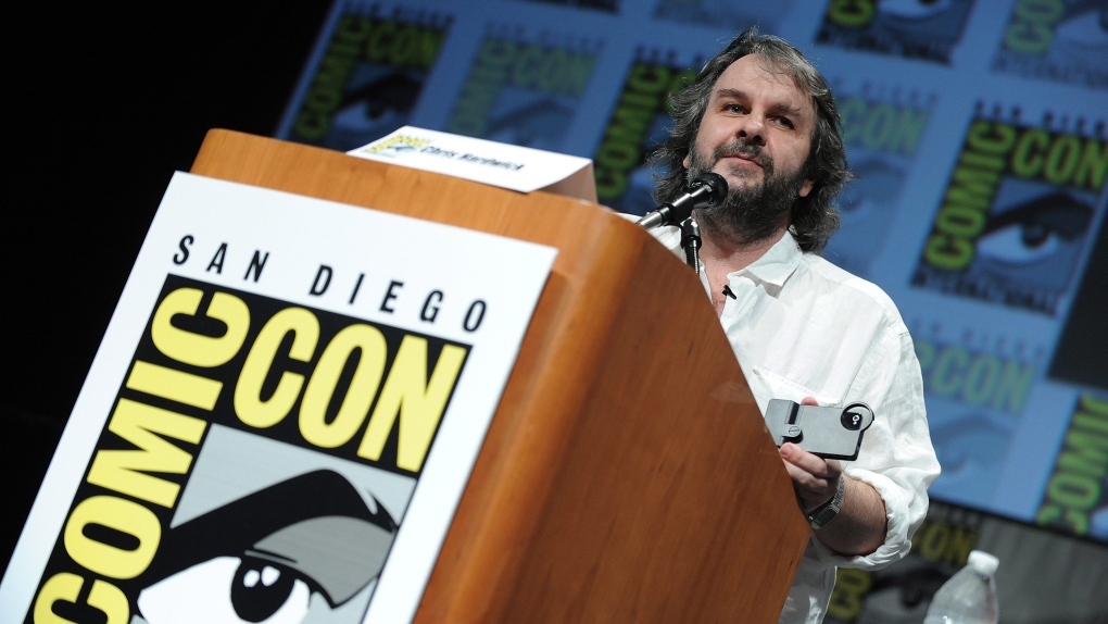 In this Saturday, July 14, 2012 file photo, director Peter Jackson speaks at the "The Hobbit: An Une