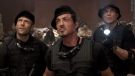 From left, Jason Statham, Sylvester Stallone and Randy Couture in Lionsgate Entertainment's 'The Expendables.'