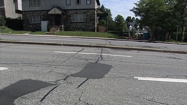 Ottawa's Carling Avenue was voted the seventh worst road in the province in 2009.