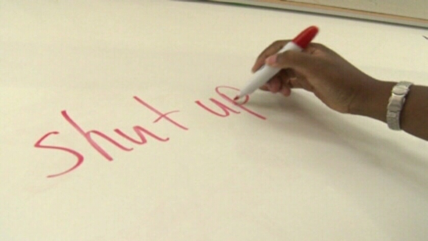 Students in an Indiana school are to write out bad words in an effort to curb cursing