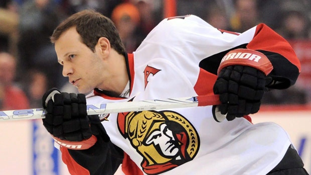 Ottawa Senators Jason Spezza  NHL All-Star skills competition