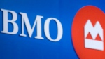 The BMO logo is seen at the Bank of Montreal's annual general meeting in Toronto Thursday, March 1, 2007. (Adrian Wyld / THE CANADIAN PRESS)