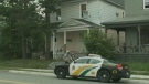 Cape Breton Regional Police investigate a homicide at an apartment in Sydney, N.S. (CTV Atlantic)
