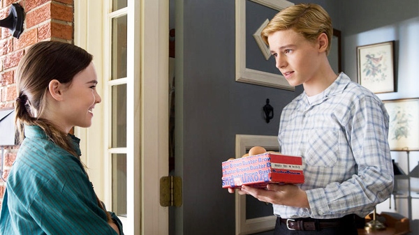 Callan McAuliffe, right, and Madeline Carroll are shown in a scene from Warner Bros.'s 'Flipped.'