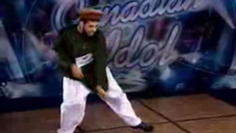 In this image taken from a video posted to YouTube, terror suspect Khuram Sher appears for a Season 6 audition of 'Canadian Idol.'   