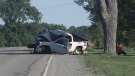 OPP say 51-year-old Paul Normandin of Toledo, Ont., was killed after crashing his truck into a tree near his hometown Wednesday, Aug. 22, 2012.