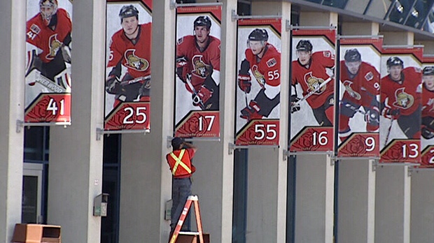 Scotiabank Place is getting ready for a new Senators season, but it may not host their home opener as scheduled on Saturday, Oct. 13, 2012.
