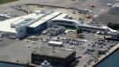 An aerial view of Billy Bishop Toronto City Airport on Friday, Aug. 27, 2010.