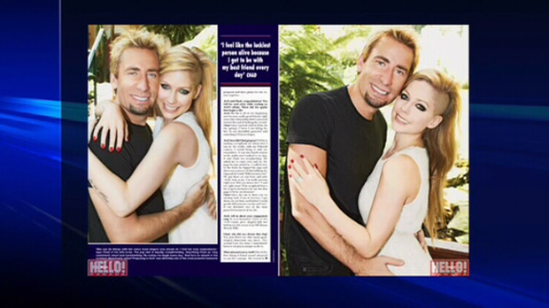 In this week's issue of Hello! Canada magazine, Nickelback frontman Chad Kroeger and rocker Avril 