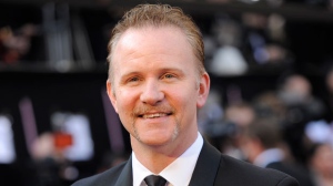 This Feb. 26, 2012 file photo shows filmmaker Morgan Spurlock at the 84th Academy Awards in the Hollywood section of Los Angeles. AP Photo/Chris Pizzello)