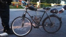 Police released a picture of the power-assisted bicycle that a man was riding when he was struck and killed on Thursday, Aug. 23, 2012. (Toronto Police Services handout)