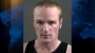 Jordan Lucas, 28, is accused of torturing a kitten for more than 50 minutes and videotaping himself. Aug. 24, 2012. (CTV)